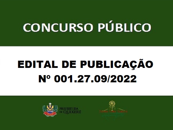 Lotação dos candidatos convocados do Concurso Público da Prefeitura Municipal de Quixeré